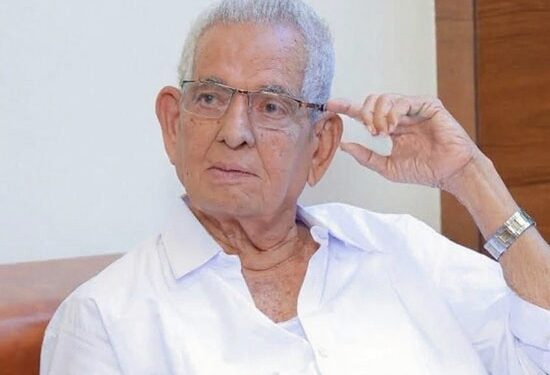 ಹಿರಿಯ ರಾಜಕೀಯ – ಧಾರ್ಮಿಕ ನಾಯಕ ಬಿ ಅಪ್ಪಣ್ಣ ಹೆಗ್ಡೆ ವಿಧಿವಶ…!!