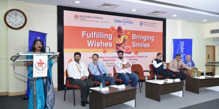 ಮೇಕ್-ಎ-ವಿಶ್ ಫೌಂಡೇಶನ್–ಕಸ್ತೂರ್ಬಾ ಆಸ್ಪತ್ರೆ ಸಹಯೋಗ: ಕ್ಯಾನ್ಸರ್ ಪೀಡಿತ ಮಕ್ಕಳ ಆಸೆ ಈಡೇರಿಸಿ ನಗು ಮೂಡಿಸಿದ ಕಾರ್ಯಕ್ರಮ..!!