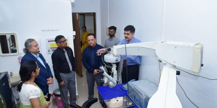 ಕಸ್ತೂರ್ಬಾ ಆಸ್ಪತ್ರೆ ಮಣಿಪಾಲದಲ್ಲಿ ನೇತ್ರ ಮೈಕ್ರೋಸರ್ಜಿಕಲ್ ಸಿಮ್ಯುಲೇಶನ್ ಲ್ಯಾಬ್ ಉದ್ಘಾಟನೆ..!