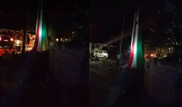 ಬಿರುಗಾಳಿ ಹೊಡೆತಕ್ಕೆ ಪುತ್ತೂರಿನಲ್ಲಿ ಬೃಹತ್ ರಾಷ್ಟ್ರಧ್ವಜ ಹಾನಿ…!