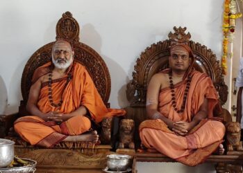 ಬ್ರಹ್ಮಾವರ: ಶ್ರೀ ಜ್ಞಾನ ಘನ ವಿದ್ಯಾತೀರ್ಥ ಮಹಾಸ್ವಾಮೀಜಿ ಪುರಪ್ರವೇಶ ಗುರುವಂದನಾ ಕಾರ್ಯಕ್ರಮ..!