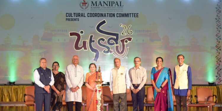 ಮಣಿಪಾಲದ ಮಾಹೆಯಲ್ಲಿ ‘ಉತ್ಸವ್ 2026’ ಸಂಭ್ರಮ: 5 ದಿನಗಳ ಸಾಂಸ್ಕೃತಿಕ ಹಬ್ಬಕ್ಕೆ ಅದ್ದೂರಿ ಚಾಲನೆ