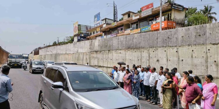 ಕಟಪಾಡಿ ಜಂಕ್ಷನ್ ಓವರ್‌ಪಾಸ್ ಕಾಮಗಾರಿ ಪ್ರಗತಿ ಪರಿಶೀಲನೆ: ಭಾಗಶಃ ರಸ್ತೆ ವಾಹನ ಸಂಚಾರಕ್ಕೆ ಮುಕ್ತ..!