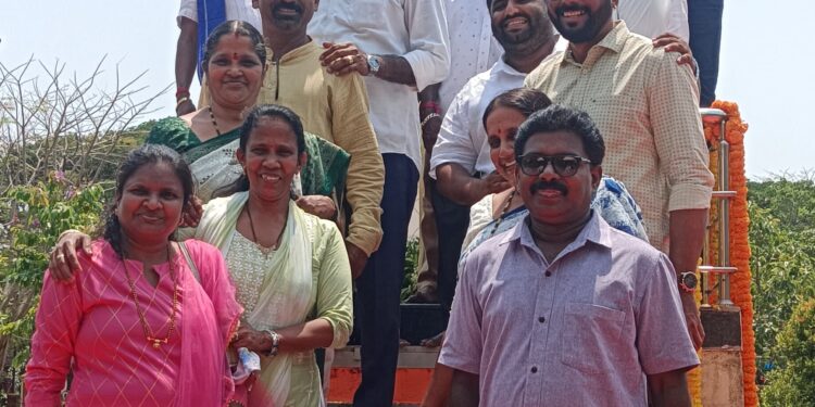 ಜಿಲ್ಲಾ ಬಿಜೆಪಿಯಿಂದ ಡಾ! ಬಿ.ಆರ್. ಅಂಬೇಡ್ಕರ್ ಪ್ರತಿಮೆಗೆ ಮಾಲಾರ್ಪಣೆ