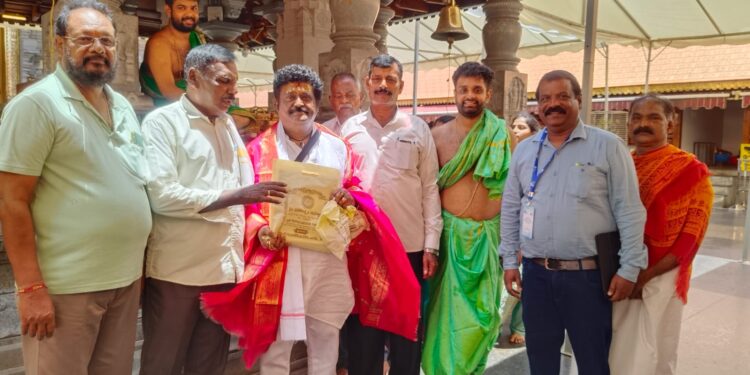 ಉಚ್ಚಿಲ ಶ್ರೀ ಮಹಾಲಕ್ಷ್ಮೀ ದೇವಸ್ಥಾನಕ್ಕೆ ನಟ ಜಗ್ಗೇಶ್ ಭೇಟಿ
