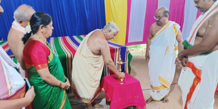 ಪಣಿಯಾಡಿ ಭಾಗವತ ಸಪ್ತಾಹ ಪ್ರವಚನಕ್ಕೆ ಚಾಲನೆ