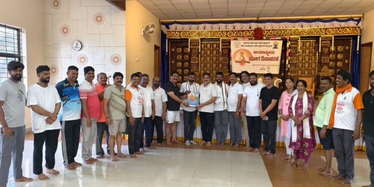 ಬಿಜೆಪಿ ಯುವ ಮೋರ್ಚಾ ವತಿಯಿಂದ ಬ್ರಹ್ಮಾವರದಲ್ಲಿ ಅಂತರಾಷ್ಟ್ರೀಯ ಯೋಗ ದಿನಾಚರಣೆ