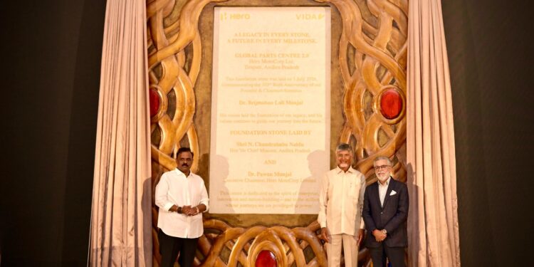 ಆಂಧ್ರಪ್ರದೇಶದಲ್ಲಿ 3200+ ಕೋಟಿ ರೂ. ಹೂಡಿಕೆ ಘೋಷಿಸಿದ ಹೀರೋ ಮೋಟೋಕಾರ್ಪ್