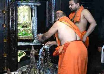 ಹಿರಿಯಡಕ ಪುತ್ತಿಗೆ ಮಠದಲ್ಲಿ ಮಹಾಪೂಜೆ, ಹೋಮ-ಹವನಗಳೊಂದಿಗೆ ವಾರ್ಷಿಕ ಮಹಾಭಿಷೇಕ