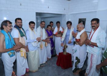 ಕೃಷ್ಣ ಮಠದಲ್ಲಿ ನೂತನ ಸ್ನಾನಗೃಹ, ಶೌಚಾಲಯ ಹಾಗೂ ವಸತಿಗೃಹ ಲೋಕಾರ್ಪಣೆ