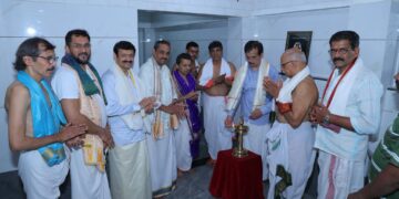 ಕೃಷ್ಣ ಮಠದಲ್ಲಿ ನೂತನ ಸ್ನಾನಗೃಹ, ಶೌಚಾಲಯ ಹಾಗೂ ವಸತಿಗೃಹ ಲೋಕಾರ್ಪಣೆ
