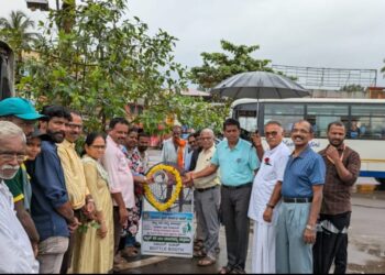 ರೋಟರಿ ಕ್ಲಬ್ ಕಾರ್ಕಳ ರಾಕ್ ಸಿಟಿ ಪ್ರಾಯೋಜಕತ್ವದಲ್ಲಿ – BOTTLE BOOTH ಕೊಡುಗೆ