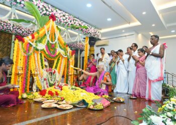 ಉಚ್ಚಿಲ ಶ್ರೀ ಮಹಾಲಕ್ಷ್ಮೀ ದೇವಸ್ಥಾನದಲ್ಲಿ ಸಾಮೂಹಿಕ ವರಮಹಾಲಕ್ಷ್ಮೀ ವ್ರತ ಪೂಜೆ..!