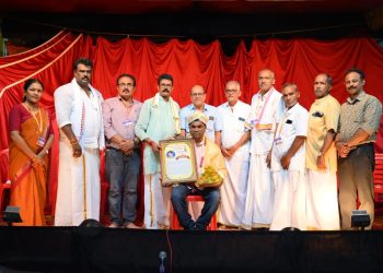 31 ವರ್ಷಗಳಿಂದ ನಾಟಕ ಕ್ಷೇತ್ರದಲ್ಲಿ ಸೇವೆ: ಕಲಾವಿದ ಅನಿಲ್ ಕಾಬೆಟ್ಟು ಅವರಿಗೆ ಸನ್ಮಾನ