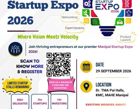 ಮಾಹೆಯಲ್ಲಿ ಮಣಿಪಾಲ ಸ್ಟಾರ್ಟ್‌ಅಪ್ ಎಕ್ಸ್‌ಪೋ-2026