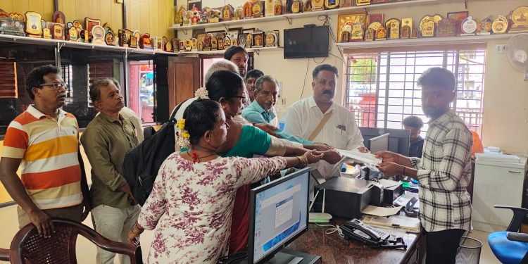 ಕನಿಷ್ಠ ಕೂಲಿ ಸಮರ್ಪಕ ಜಾರಿಗೆ ಒತ್ತಾಯಿಸಿ ಸಿಐಟಿಯು ಮನವಿ..!