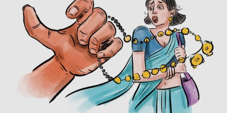 ಕುಂದಾಪುರ: ಚಲಿಸುತ್ತಿದ್ದ ರೈಲಿನಲ್ಲಿ ಮಹಿಳೆಯ ಚಿನ್ನದ ಸರ ಕಳವು