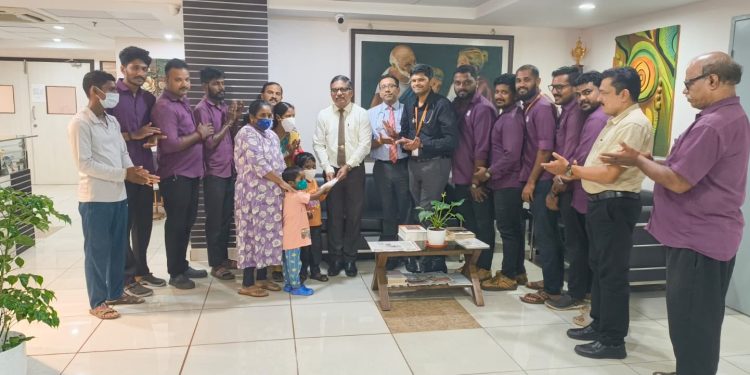 ಕ್ಯಾನ್ಸರ್ ಪೀಡಿತ ಮಕ್ಕಳ ಚಿಕಿತ್ಸೆಗೆ ₹2.2 ಲಕ್ಷ ನೆರವು 