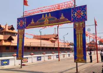 ಉಚ್ಚಿಲ ದಸರಾ ಸಂಭ್ರಮಕ್ಕೆ ಸಜ್ಜಾಗುತ್ತಿರುವ ಶ್ರೀ ಮಹಾಲಕ್ಷ್ಮೀ ದೇವಸ್ಥಾನ