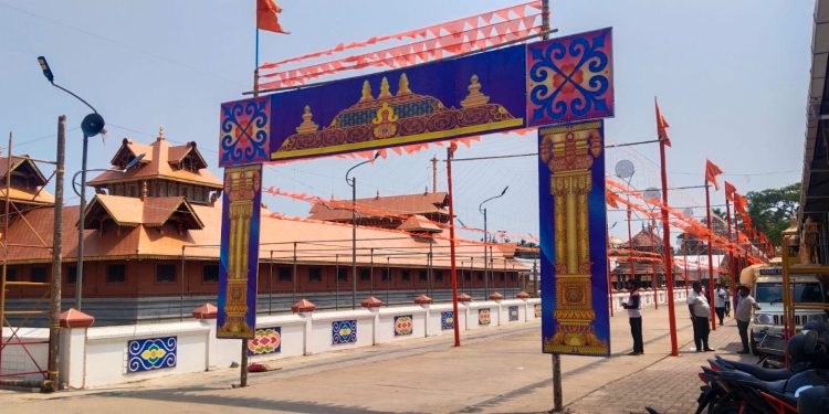 ಉಚ್ಚಿಲ ದಸರಾ ಸಂಭ್ರಮಕ್ಕೆ ಸಜ್ಜಾಗುತ್ತಿರುವ ಶ್ರೀ ಮಹಾಲಕ್ಷ್ಮೀ ದೇವಸ್ಥಾನ