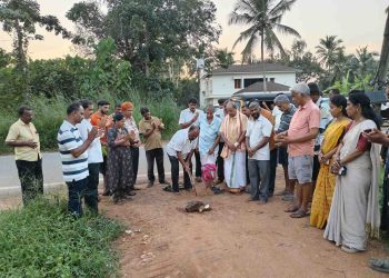 ಅಲೆವೂರು ಗ್ರಾ.ಪಂ. ವ್ಯಾಪ್ತಿಯಲ್ಲಿ ₹62.5 ಲಕ್ಷದ ರಸ್ತೆ ಅಭಿವೃದ್ಧಿ ಕಾಮಗಾರಿಗಳಿಗೆ ಚಾಲನೆ